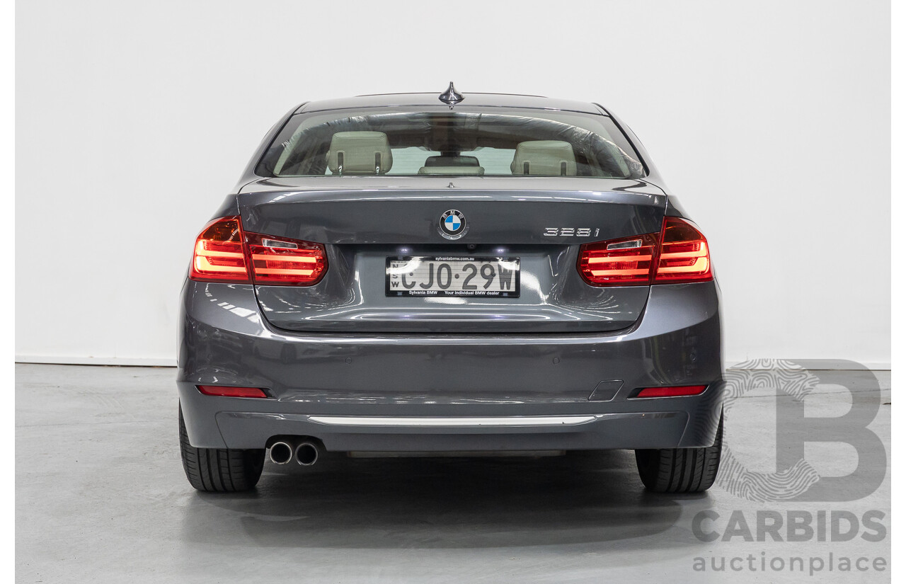 11/2012 BMW 328i Modern Line F30 4d Sedan Mineral Grey Metallic Turbo 2.0L