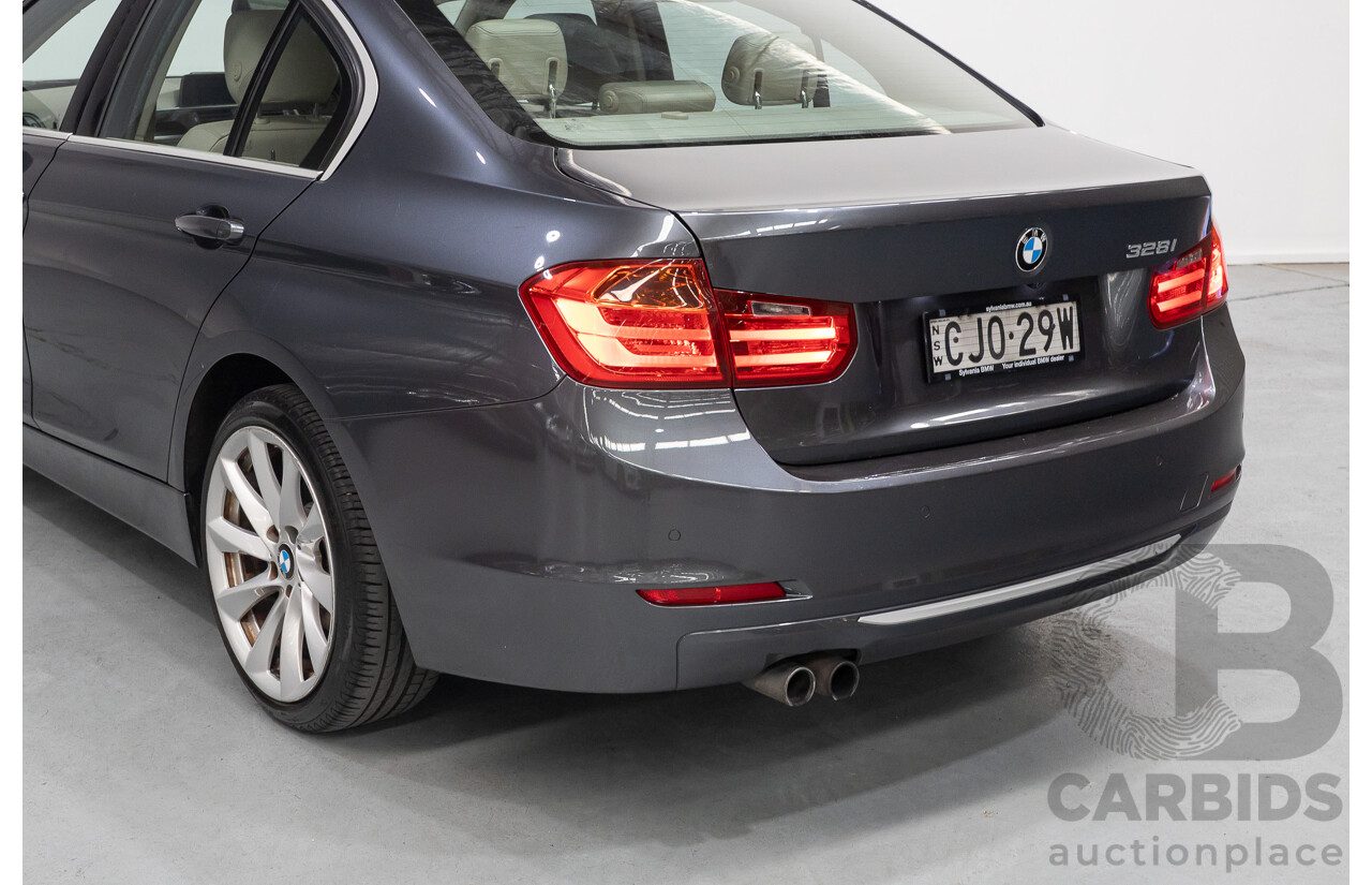 11/2012 BMW 328i Modern Line F30 4d Sedan Mineral Grey Metallic Turbo 2.0L