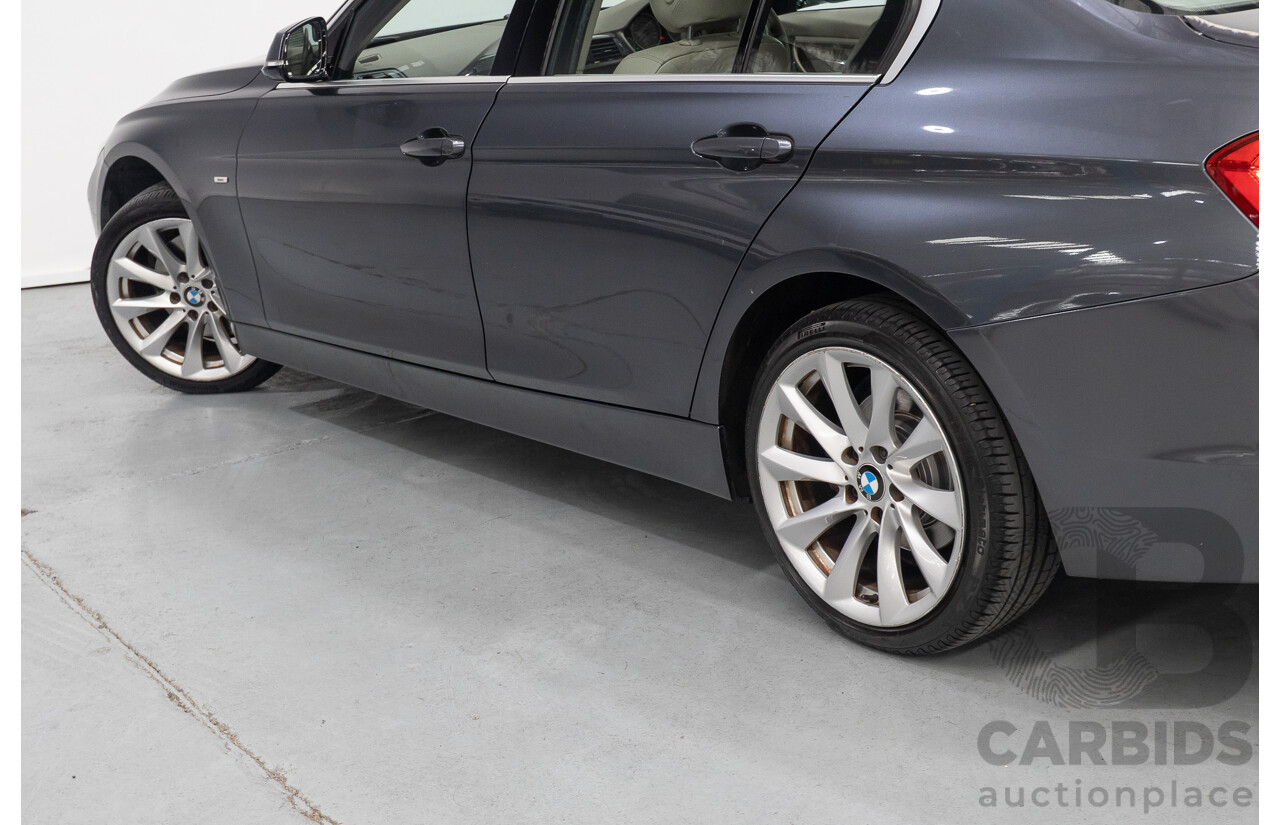 11/2012 BMW 328i Modern Line F30 4d Sedan Mineral Grey Metallic Turbo 2.0L