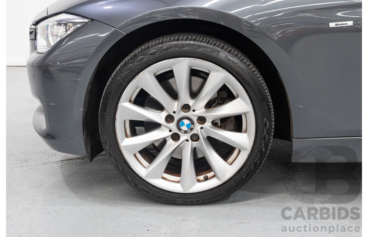 11/2012 BMW 328i Modern Line F30 4d Sedan Mineral Grey Metallic Turbo 2.0L