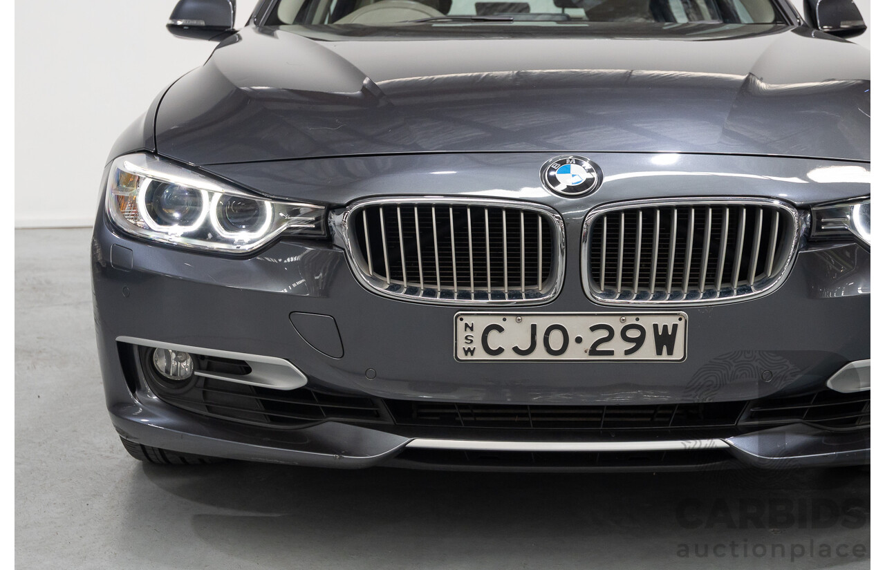 11/2012 BMW 328i Modern Line F30 4d Sedan Mineral Grey Metallic Turbo 2.0L
