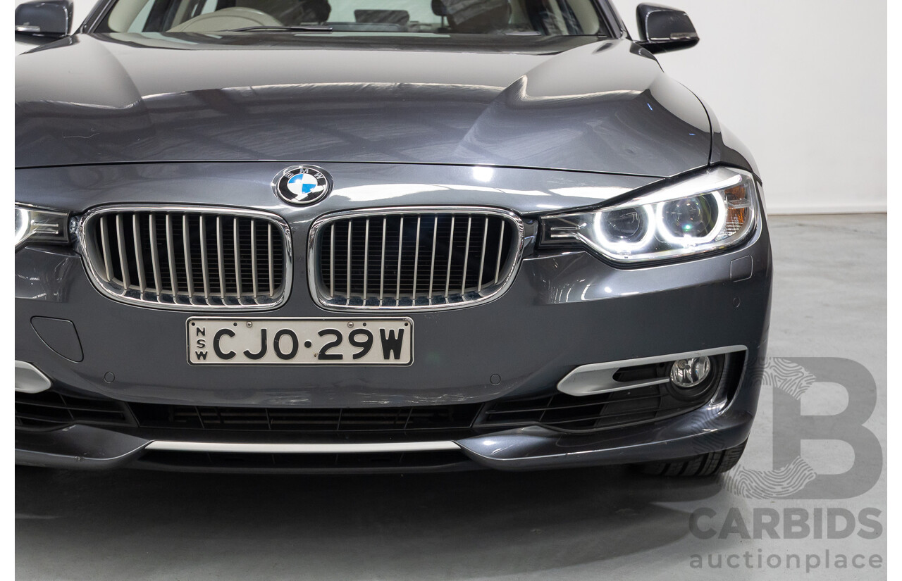11/2012 BMW 328i Modern Line F30 4d Sedan Mineral Grey Metallic Turbo 2.0L