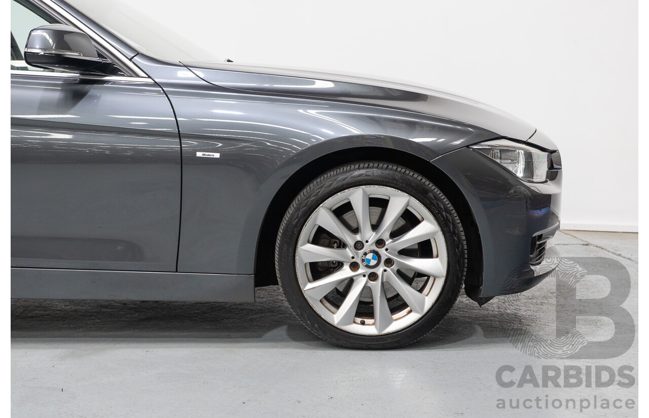 11/2012 BMW 328i Modern Line F30 4d Sedan Mineral Grey Metallic Turbo 2.0L