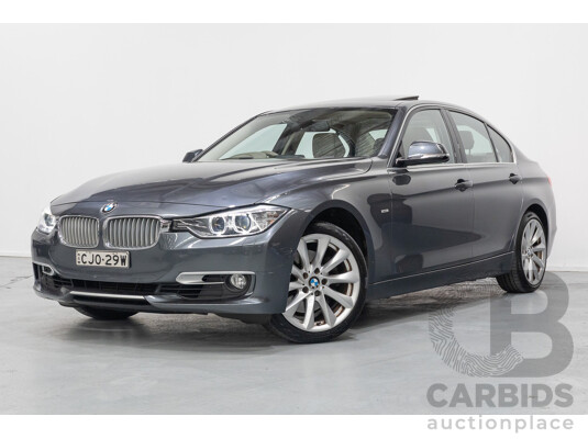 11/2012 BMW 328i Modern Line F30 4d Sedan Mineral Grey Metallic Turbo 2.0L