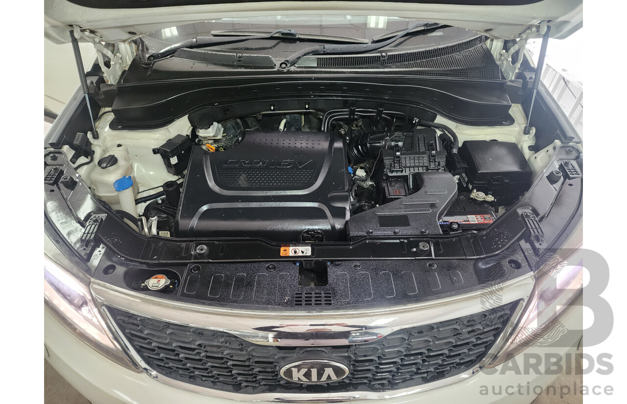 10/2012 Kia Sorento Platinum (4x4) XM MY12 4d Wagon White 2.2L