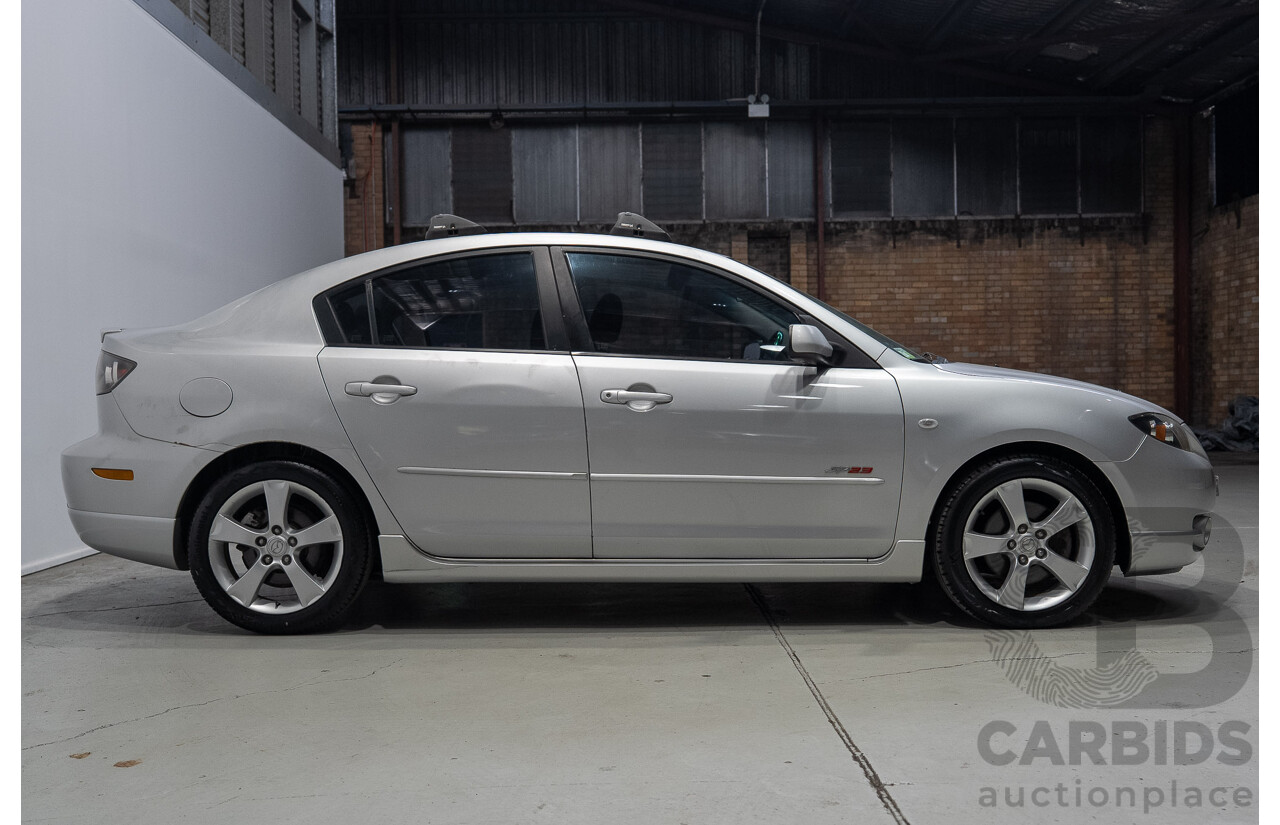 01/2004 Mazda 3 SP23 BK 4d Sedan Sunlight Silver Metallic 2.3L