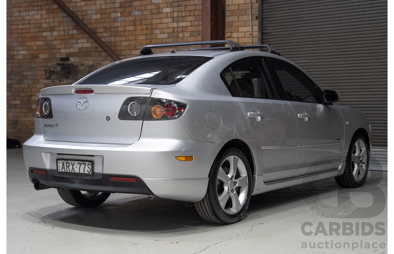 01/2004 Mazda 3 SP23 BK 4d Sedan Sunlight Silver Metallic 2.3L