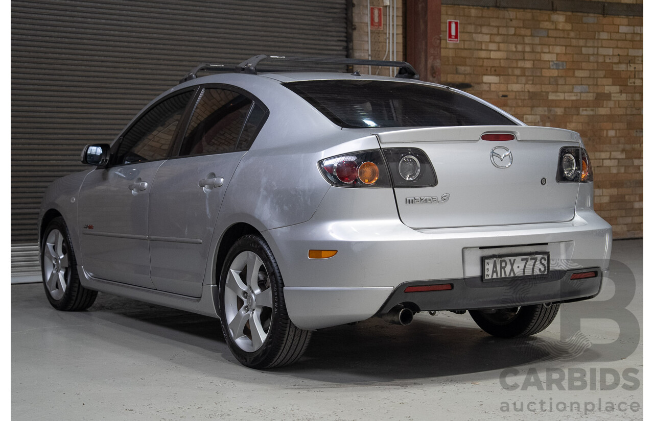 01/2004 Mazda 3 SP23 BK 4d Sedan Sunlight Silver Metallic 2.3L