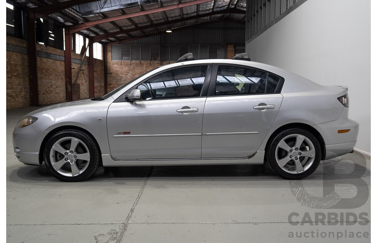 01/2004 Mazda 3 SP23 BK 4d Sedan Sunlight Silver Metallic 2.3L