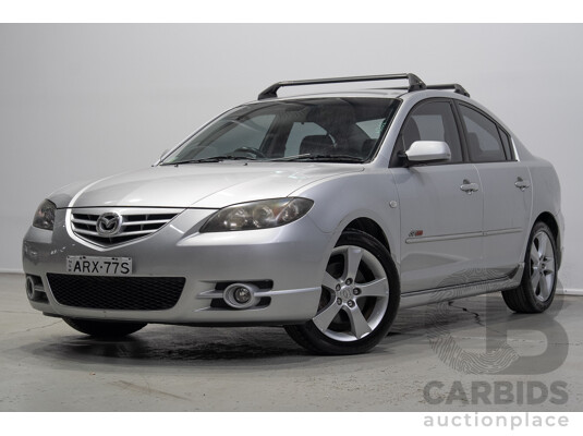 01/2004 Mazda 3 SP23 BK 4d Sedan Sunlight Silver Metallic 2.3L