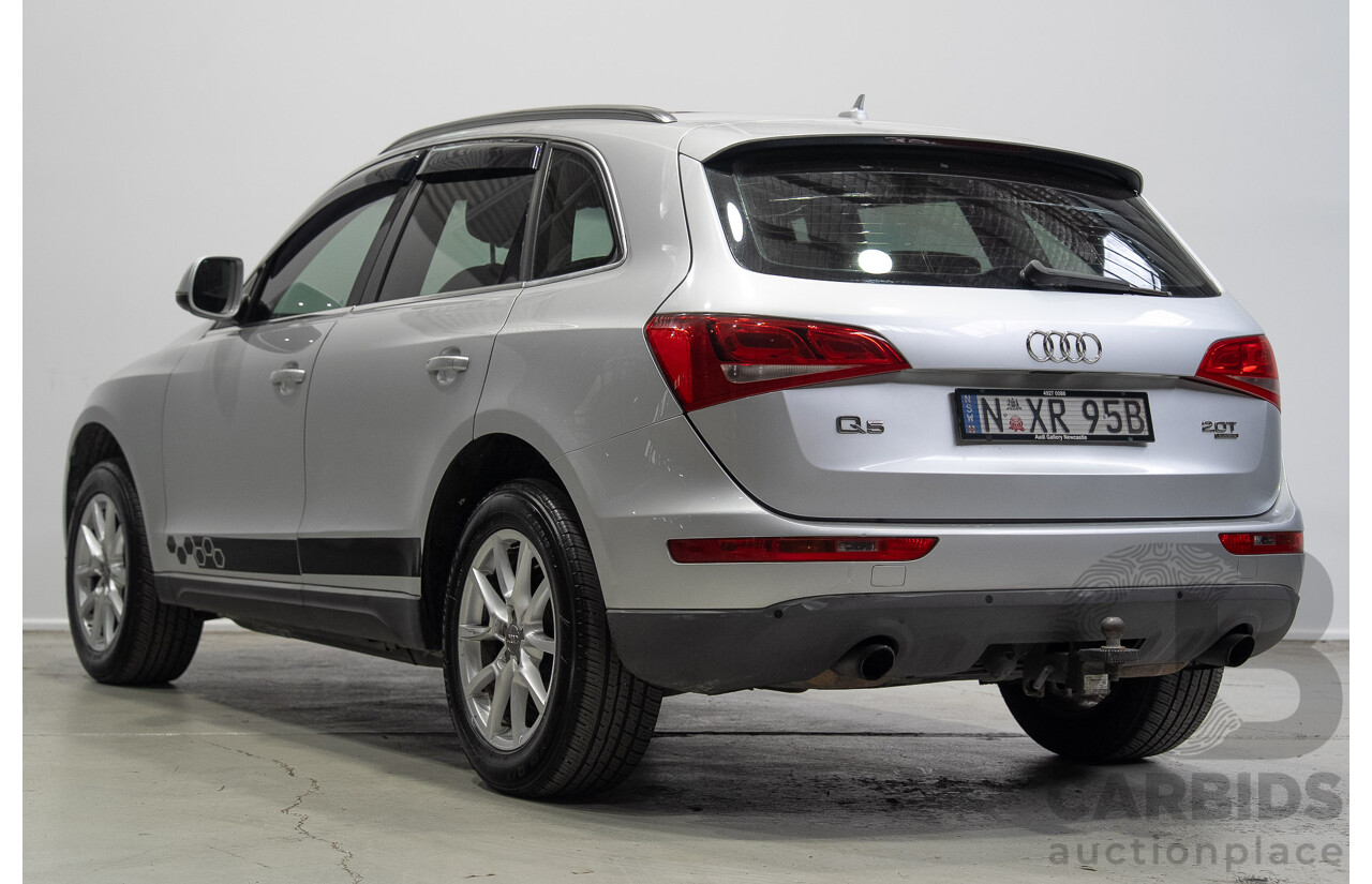 02/2009 Audi Q5 2.0 TDI Quattro (AWD) 8R 4d Wagon Ice Silver Metallic Turbo 2.0L