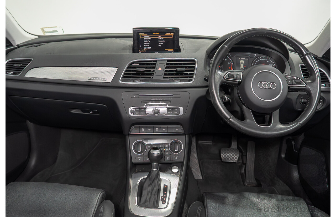 06/2016 Audi Q3 2.0 TFSI Sport Quattro 132kW (AWD) 8U MY16 4d Wagon Monsoon Gray Metallic Turbo 2.0L