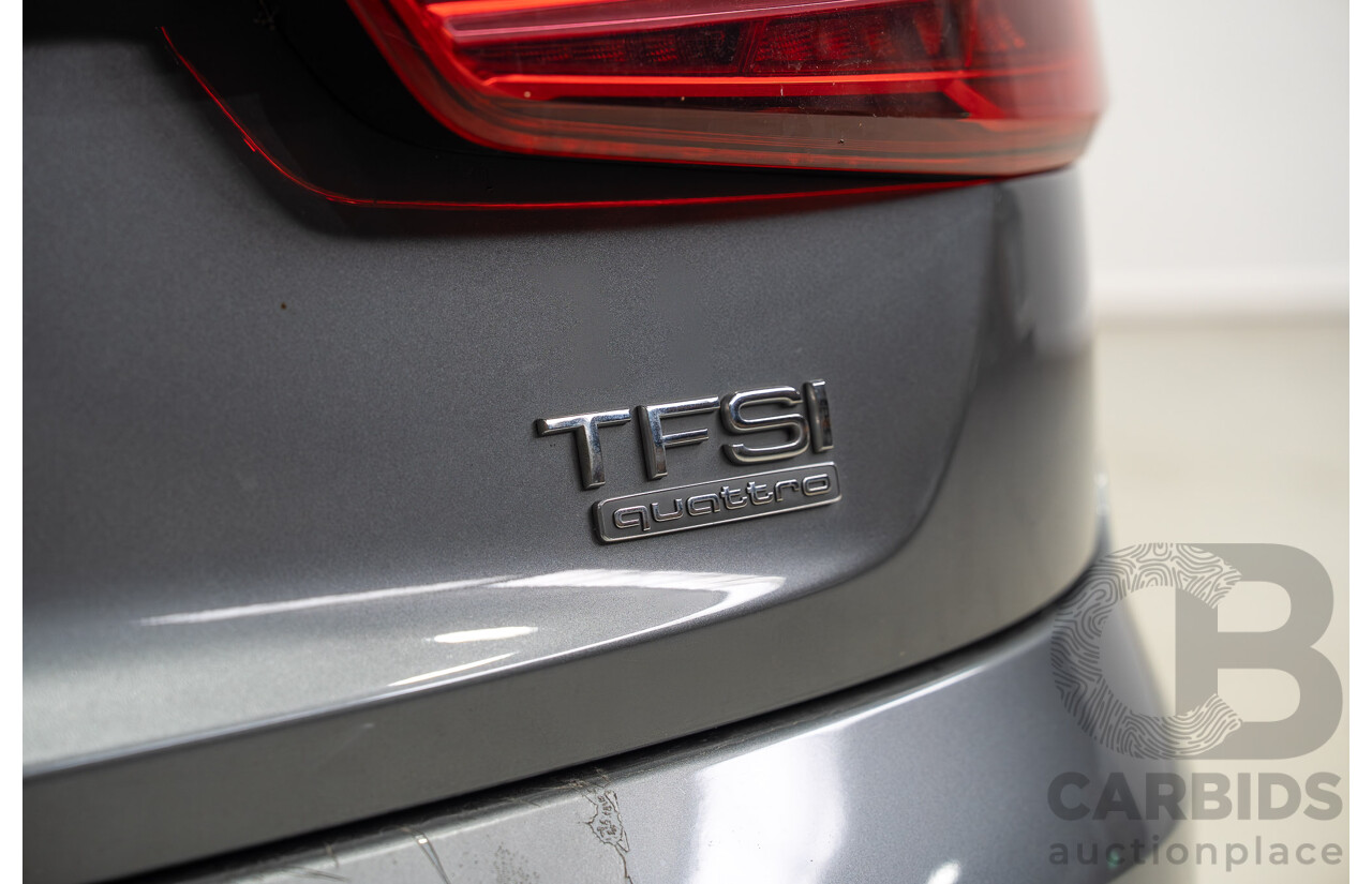 06/2016 Audi Q3 2.0 TFSI Sport Quattro 132kW (AWD) 8U MY16 4d Wagon Monsoon Gray Metallic Turbo 2.0L