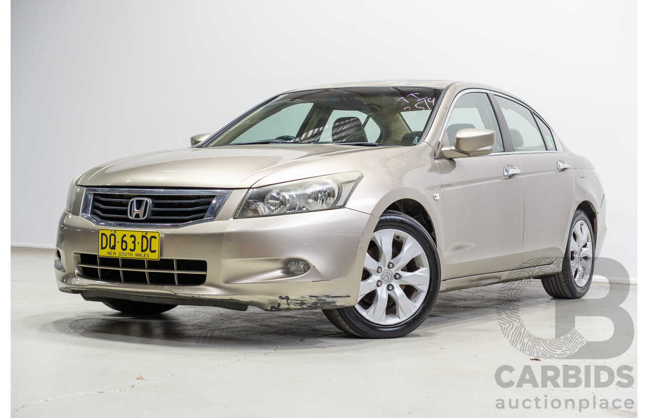 07/2008 Honda Accord VTi-L 4d Sedan Bold Beige Metallic 2.4L