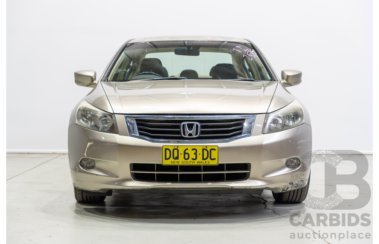 07/2008 Honda Accord VTi-L 4d Sedan Bold Beige Metallic 2.4L