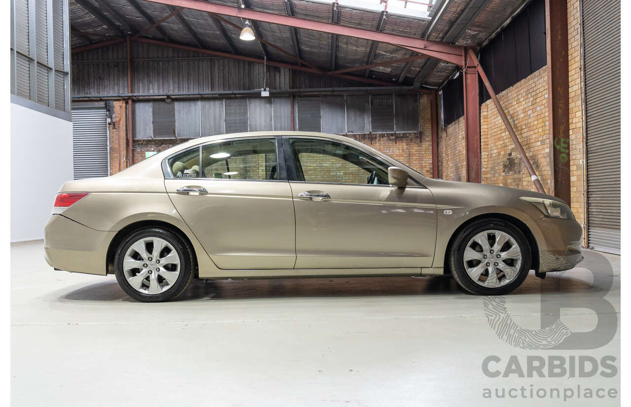 07/2008 Honda Accord VTi-L 4d Sedan Bold Beige Metallic 2.4L