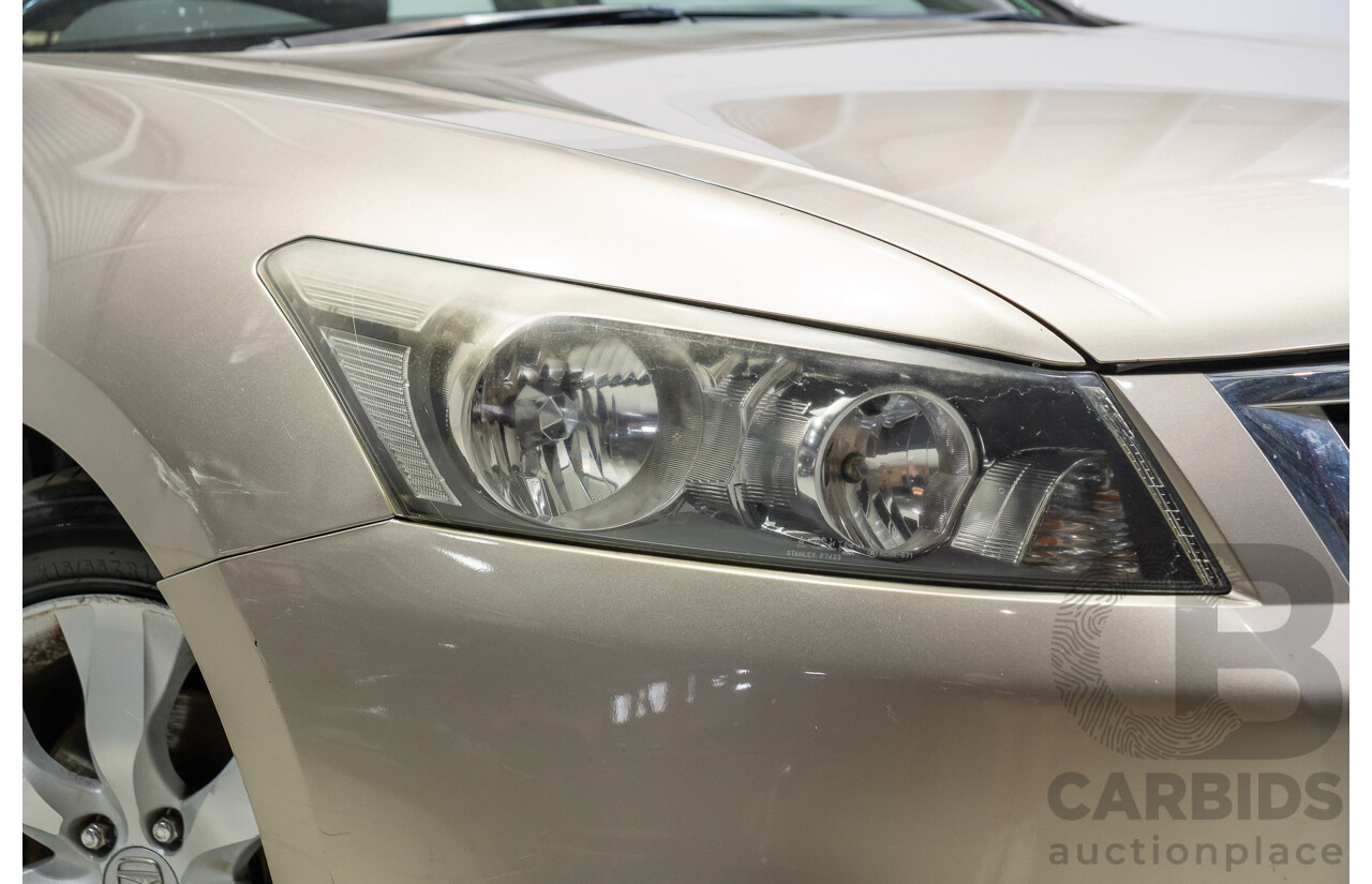07/2008 Honda Accord VTi-L 4d Sedan Bold Beige Metallic 2.4L