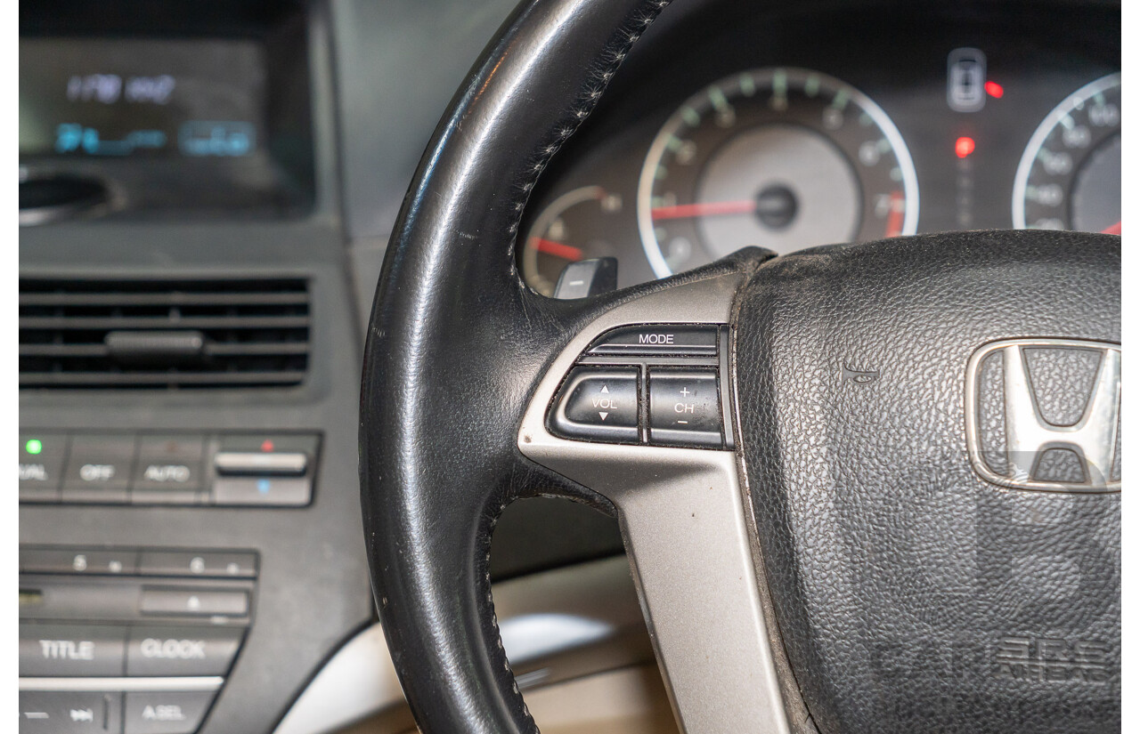 07/2008 Honda Accord VTi-L 4d Sedan Bold Beige Metallic 2.4L