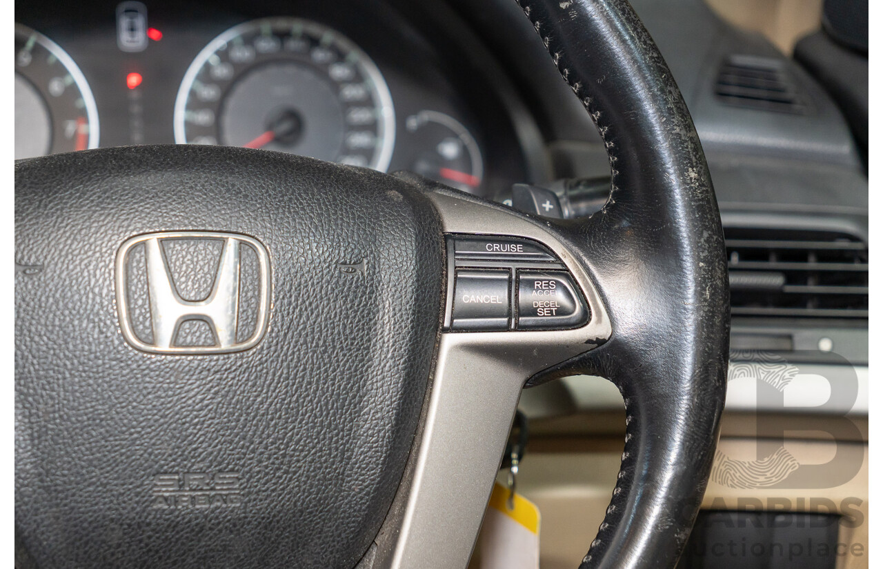 07/2008 Honda Accord VTi-L 4d Sedan Bold Beige Metallic 2.4L