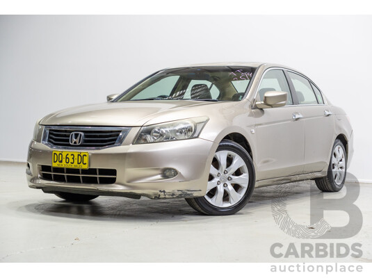 07/2008 Honda Accord VTi-L 4d Sedan Bold Beige Metallic 2.4L
