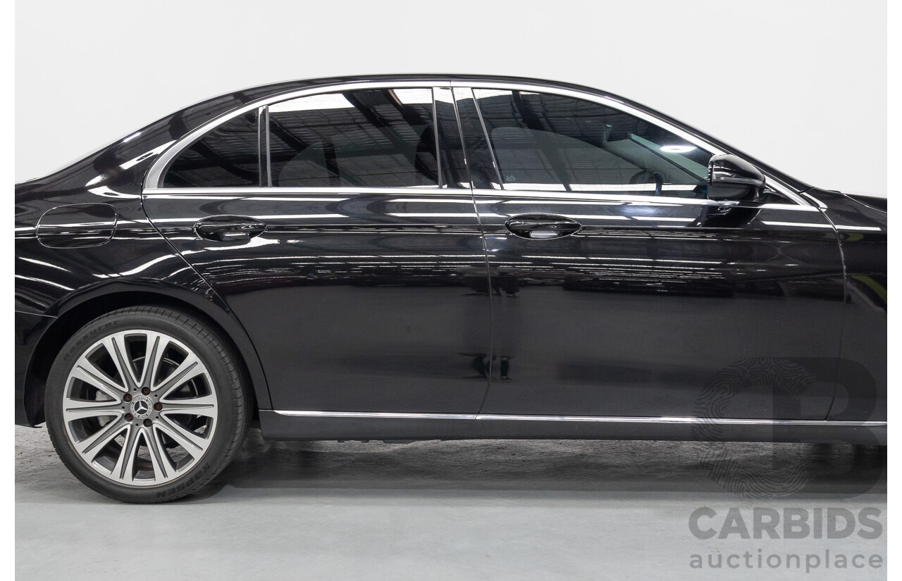 2/2019 Mercedes-Benz E220d 213 MY19 4d Saloon Obsidian Black Metallic Turbo 2.0L