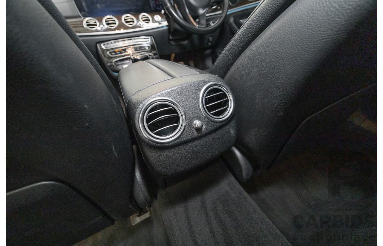 2/2019 Mercedes-Benz E220d 213 MY19 4d Saloon Obsidian Black Metallic Turbo 2.0L
