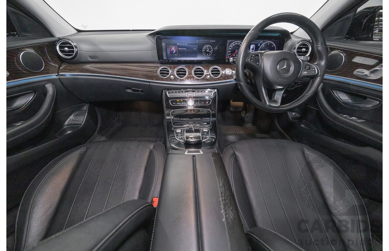 2/2019 Mercedes-Benz E220d 213 MY19 4d Saloon Obsidian Black Metallic Turbo 2.0L