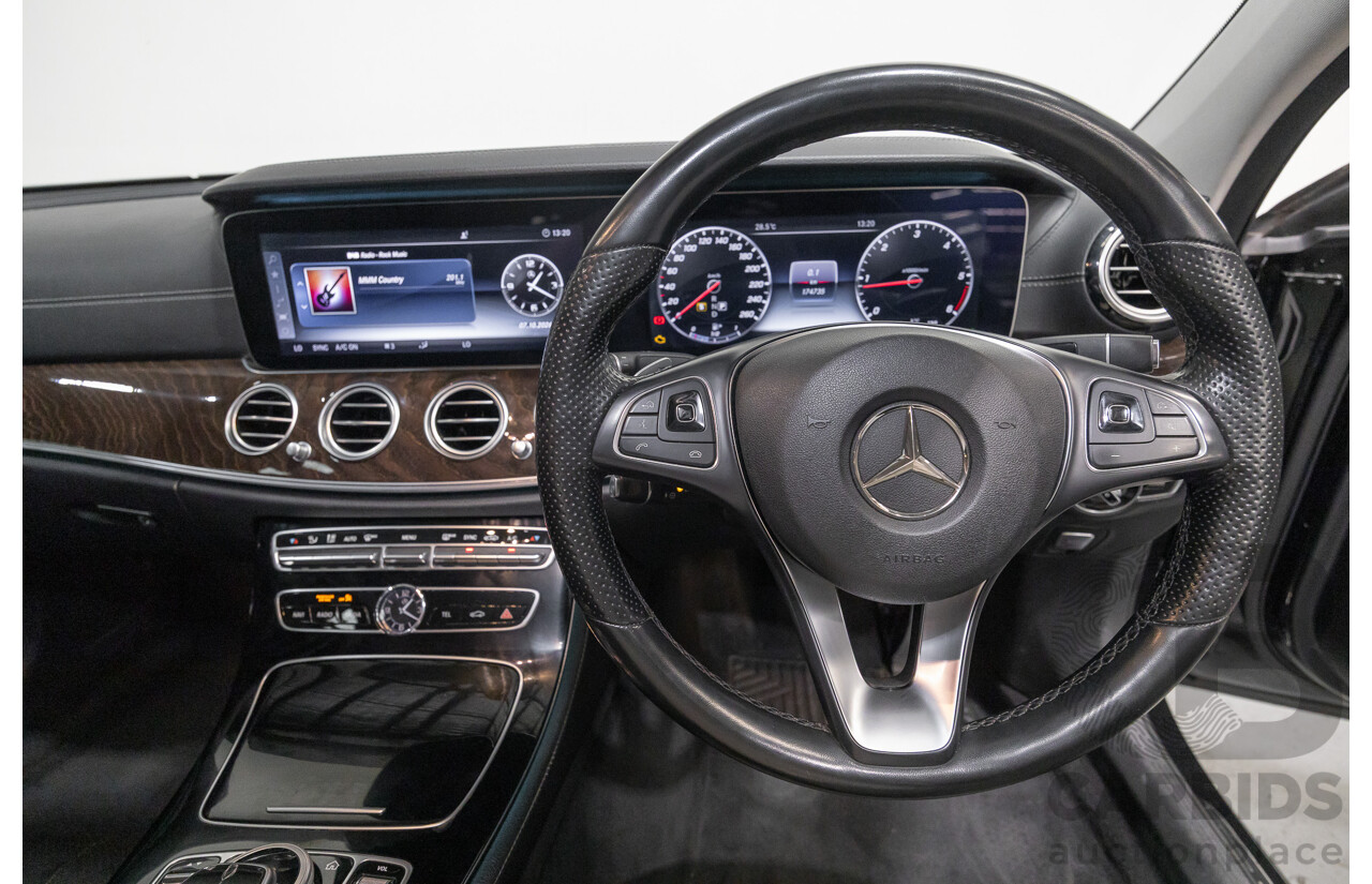 2/2019 Mercedes-Benz E220d 213 MY19 4d Saloon Obsidian Black Metallic Turbo 2.0L