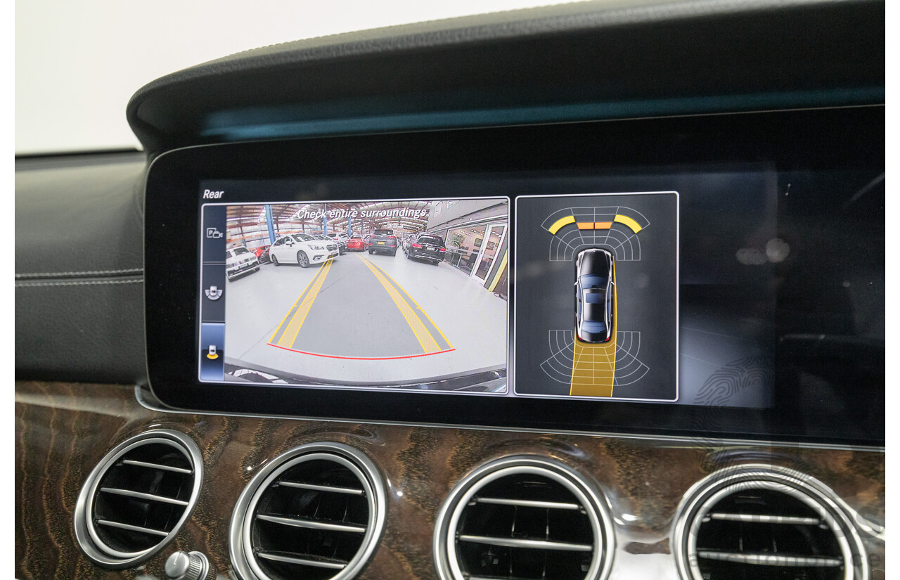 2/2019 Mercedes-Benz E220d 213 MY19 4d Saloon Obsidian Black Metallic Turbo 2.0L