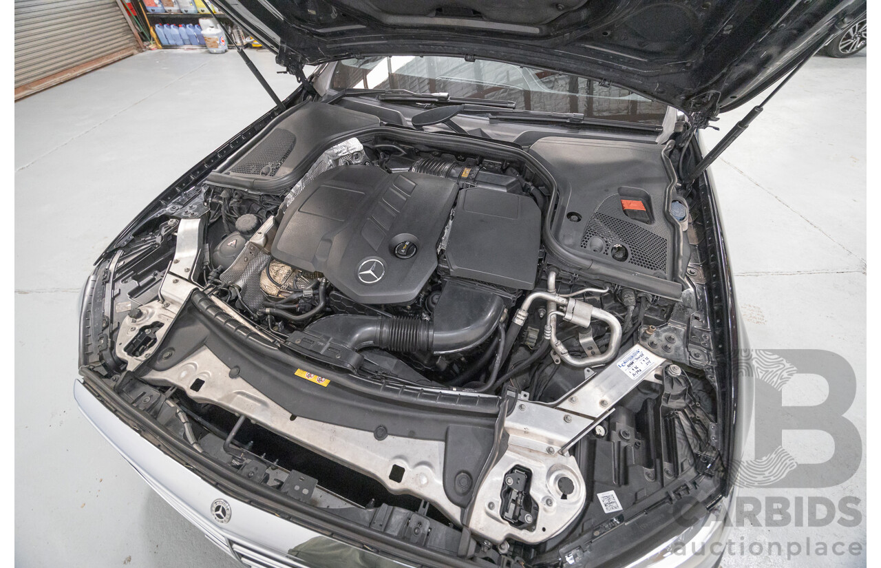 2/2019 Mercedes-Benz E220d 213 MY19 4d Saloon Obsidian Black Metallic Turbo 2.0L