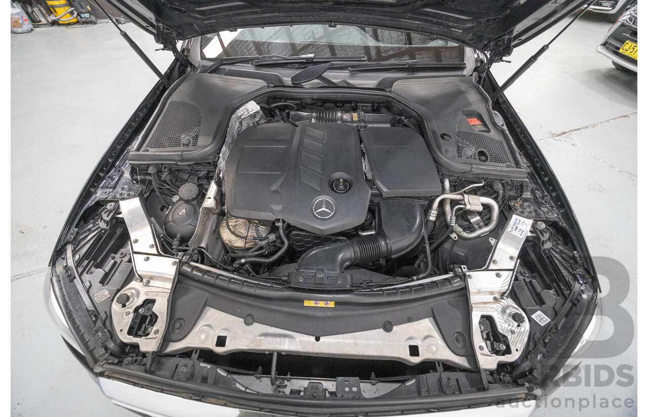 2/2019 Mercedes-Benz E220d 213 MY19 4d Saloon Obsidian Black Metallic Turbo 2.0L