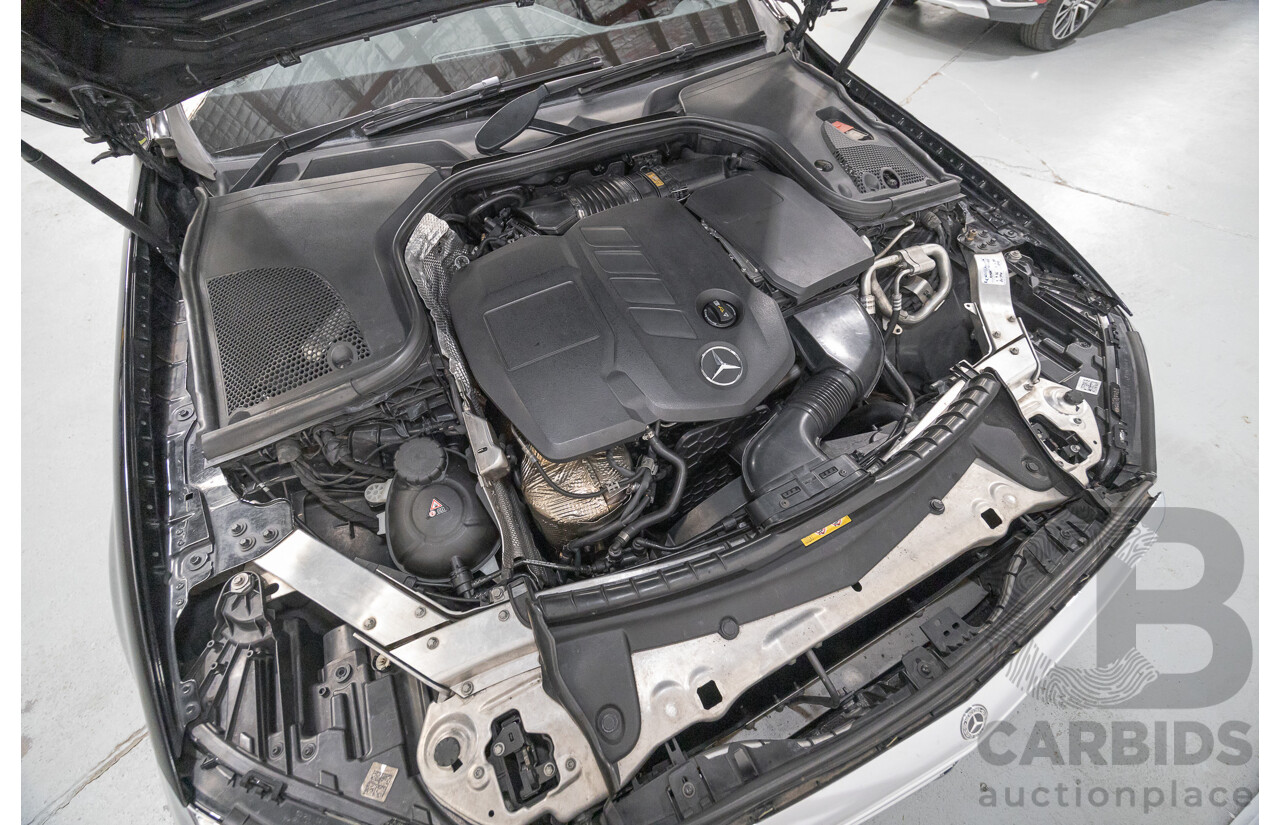 2/2019 Mercedes-Benz E220d 213 MY19 4d Saloon Obsidian Black Metallic Turbo 2.0L