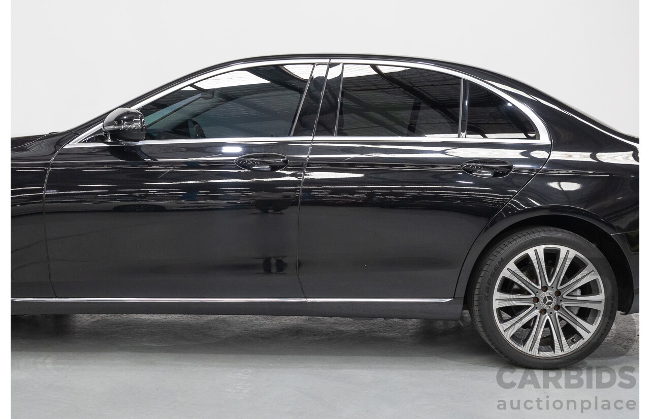 2/2019 Mercedes-Benz E220d 213 MY19 4d Saloon Obsidian Black Metallic Turbo 2.0L