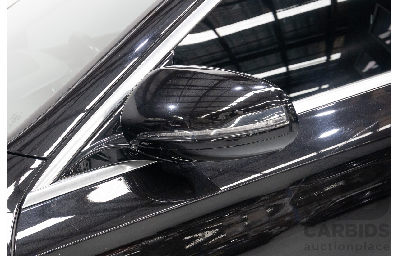 2/2019 Mercedes-Benz E220d 213 MY19 4d Saloon Obsidian Black Metallic Turbo 2.0L