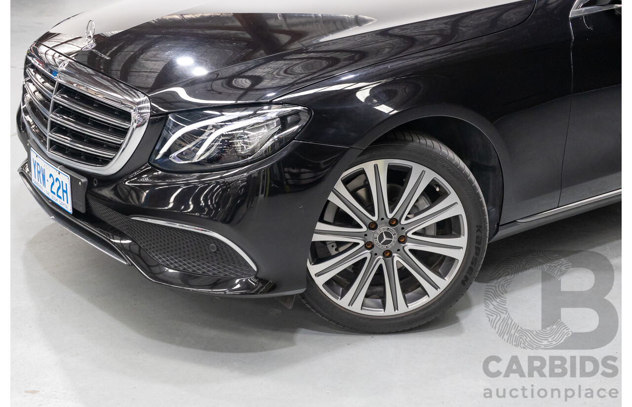 2/2019 Mercedes-Benz E220d 213 MY19 4d Saloon Obsidian Black Metallic Turbo 2.0L