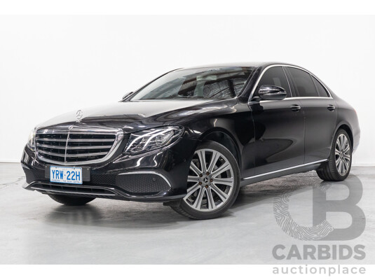 2/2019 Mercedes-Benz E220d 213 MY19 4d Saloon Obsidian Black Metallic Turbo 2.0L