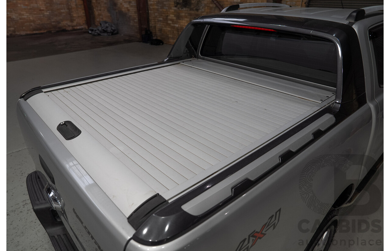 02/2014 Ford Ranger Wildtrak 3.2 (4x4) PX 4d Dual Cab Utility Highlight Silver Turbo Diesel 3.2L