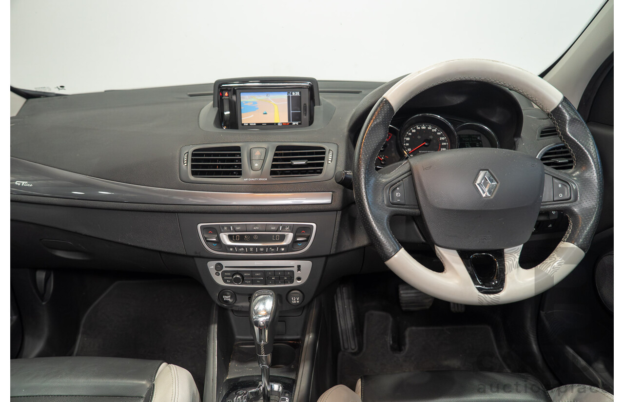 10/2013 Renault Megane GT-Line B95 5d Hatchback Silver 2.0L