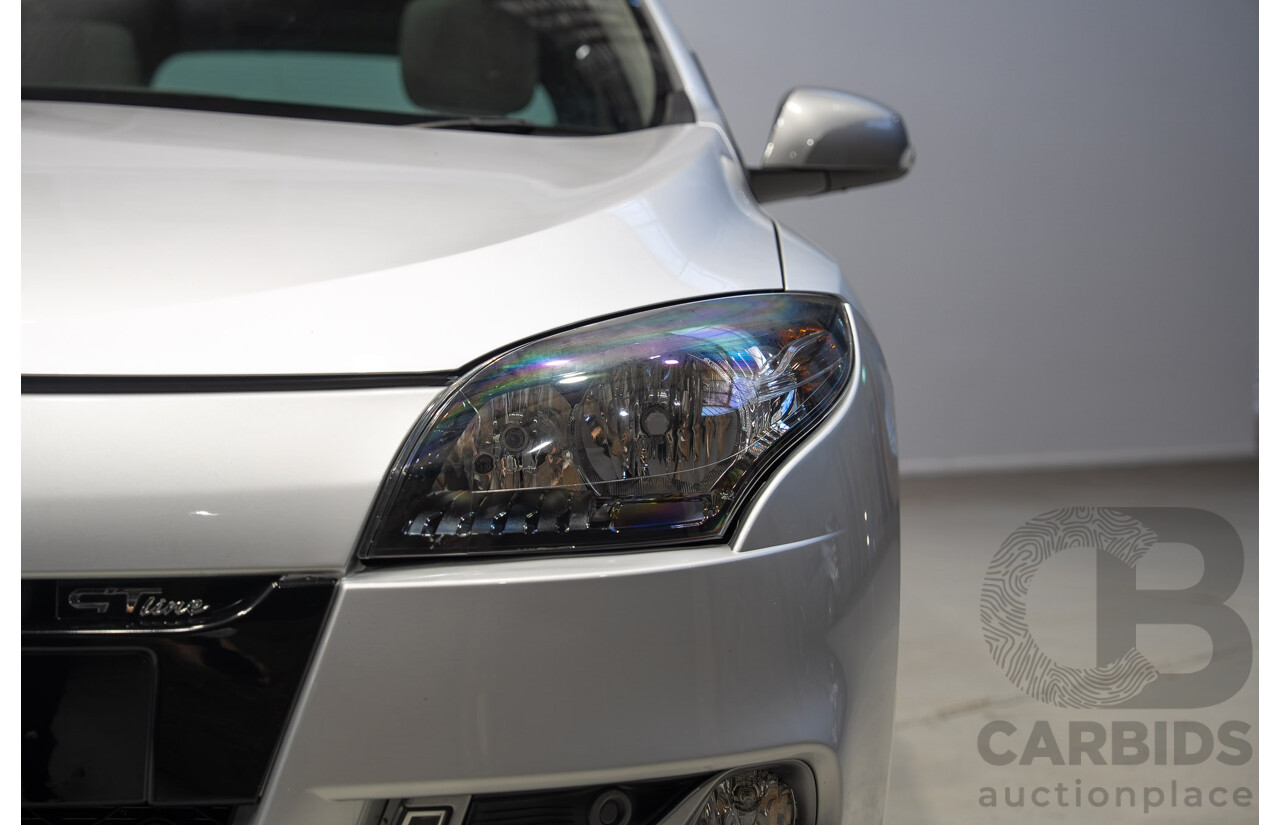 10/2013 Renault Megane GT-Line B95 5d Hatchback Silver 2.0L