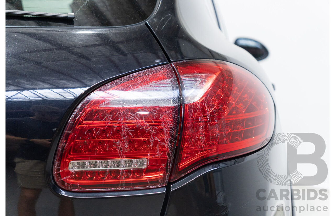 02/2013 Porsche Cayenne Diesel (AWD) Series 2 MY13 4d Wagon Jet Black Metallic Turbo Diesel V6 3.0L