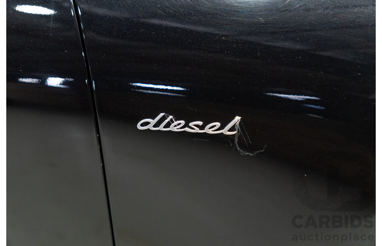 02/2013 Porsche Cayenne Diesel (AWD) Series 2 MY13 4d Wagon Jet Black Metallic Turbo Diesel V6 3.0L