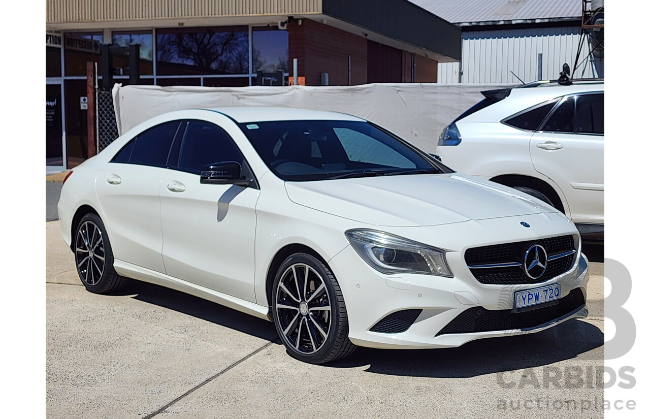 05/2014 Mercedes-Benz CLA 200 117 4d Coupe White 1.6L