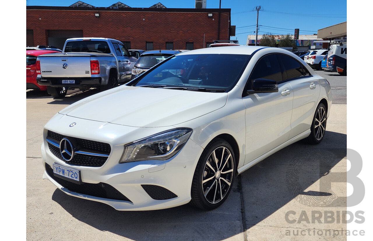 05/2014 Mercedes-Benz CLA 200 117 4d Coupe White 1.6L