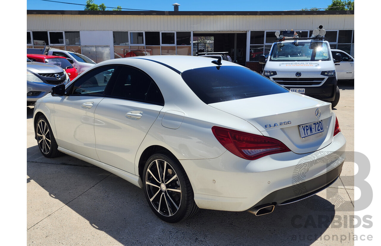 05/2014 Mercedes-Benz CLA 200 117 4d Coupe White 1.6L