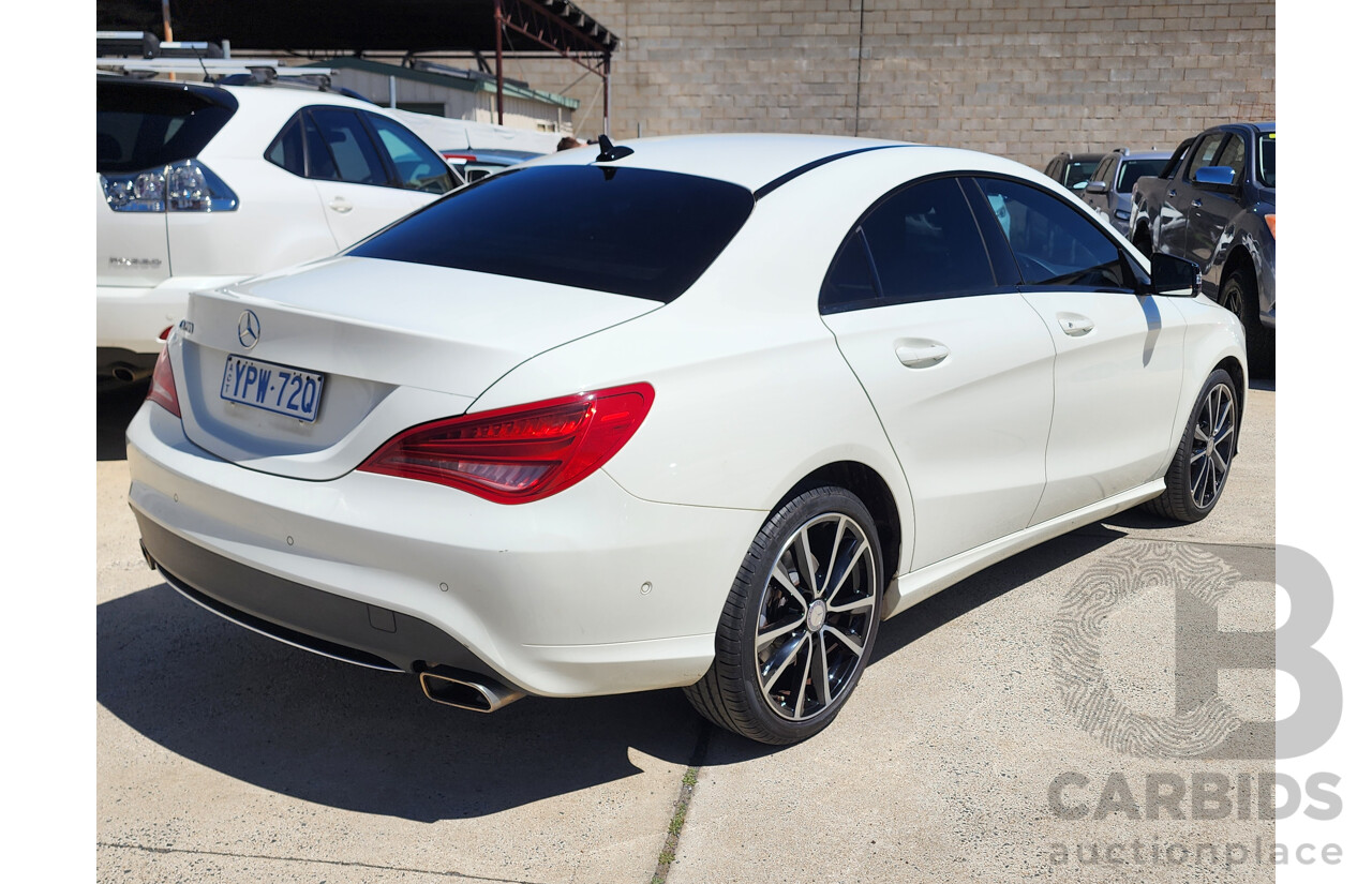05/2014 Mercedes-Benz CLA 200 117 4d Coupe White 1.6L
