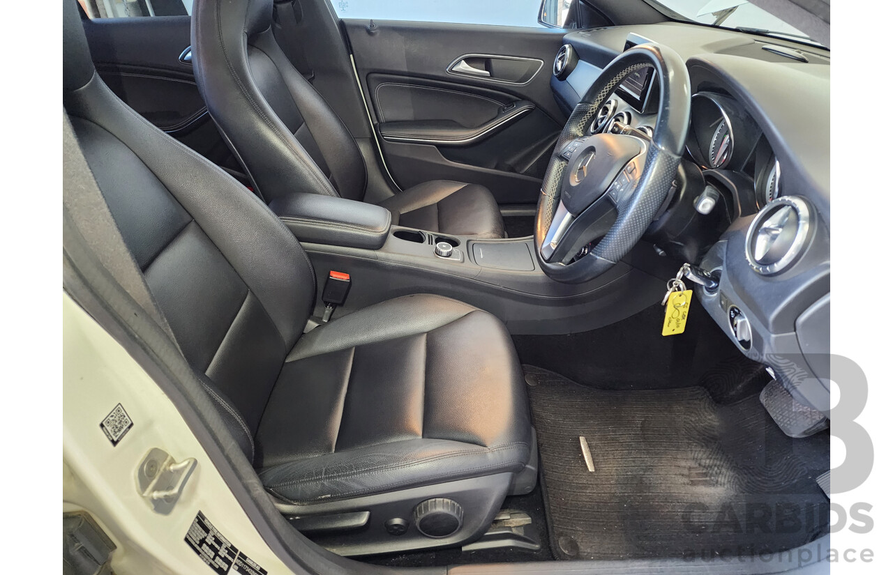 05/2014 Mercedes-Benz CLA 200 117 4d Coupe White 1.6L