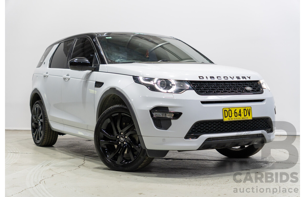 01/2018 Land Rover Discovery Sport TD4 HSE Dynamic (AWD) LC MY18 4d Wagon Glacier White Turbo Diesel 2.0L - 7 Seater