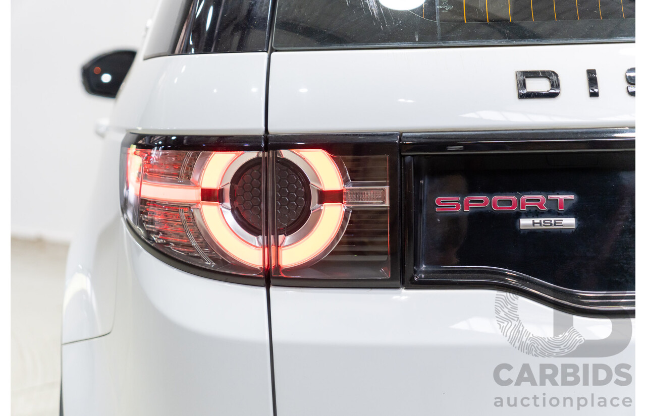 01/2018 Land Rover Discovery Sport TD4 HSE Dynamic (AWD) LC MY18 4d Wagon Glacier White Turbo Diesel 2.0L - 7 Seater