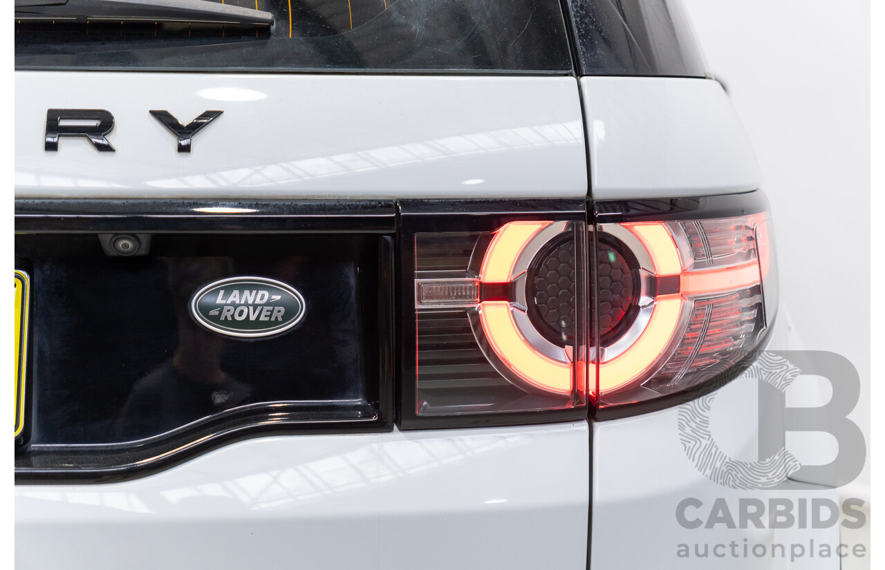 01/2018 Land Rover Discovery Sport TD4 HSE Dynamic (AWD) LC MY18 4d Wagon Glacier White Turbo Diesel 2.0L - 7 Seater