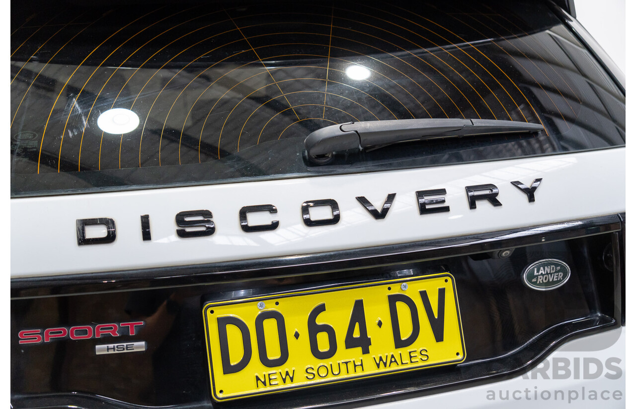 01/2018 Land Rover Discovery Sport TD4 HSE Dynamic (AWD) LC MY18 4d Wagon Glacier White Turbo Diesel 2.0L - 7 Seater
